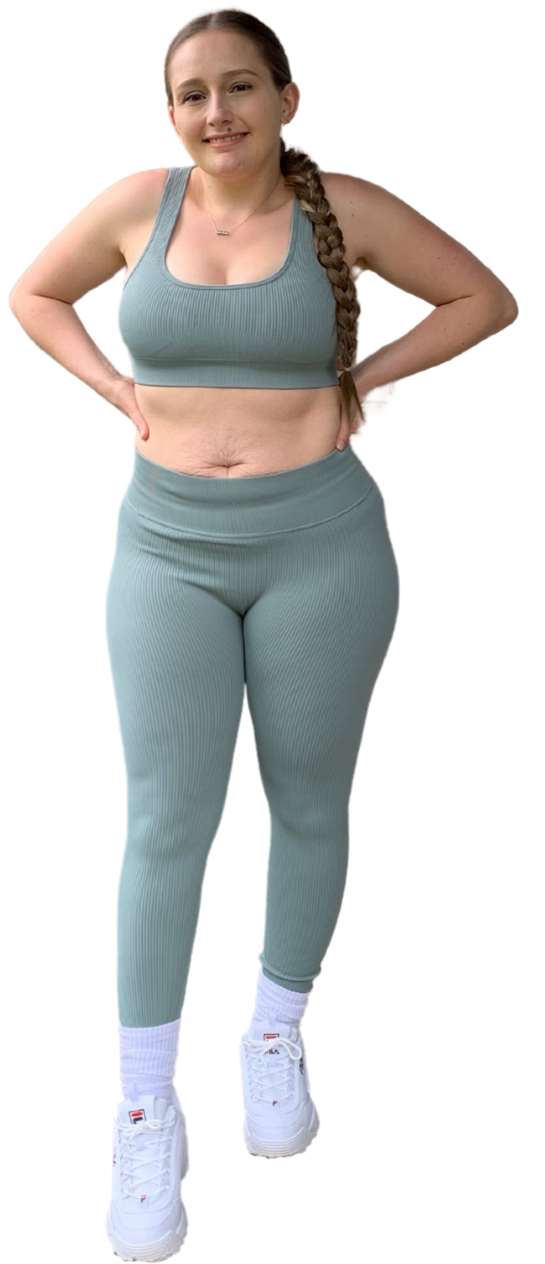 Confidence Top in Teal