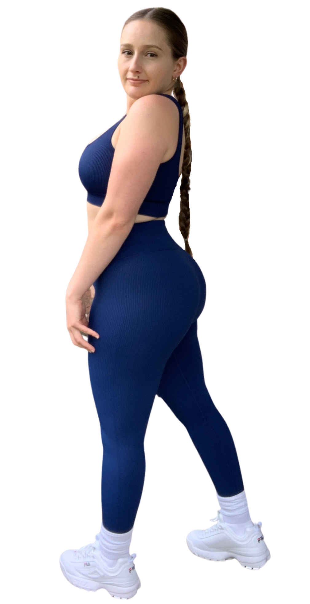 Confidence Leggings in Blue