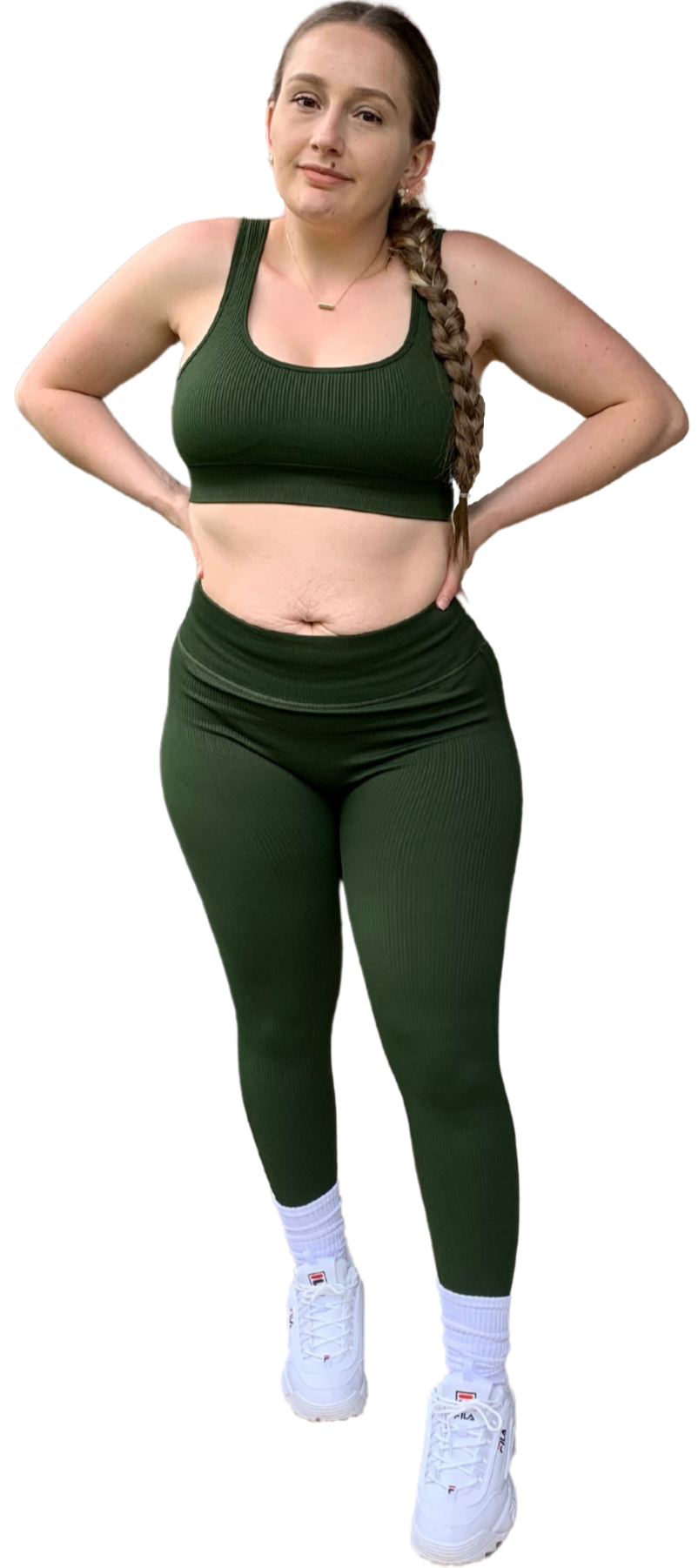 Confidence Leggings in Green