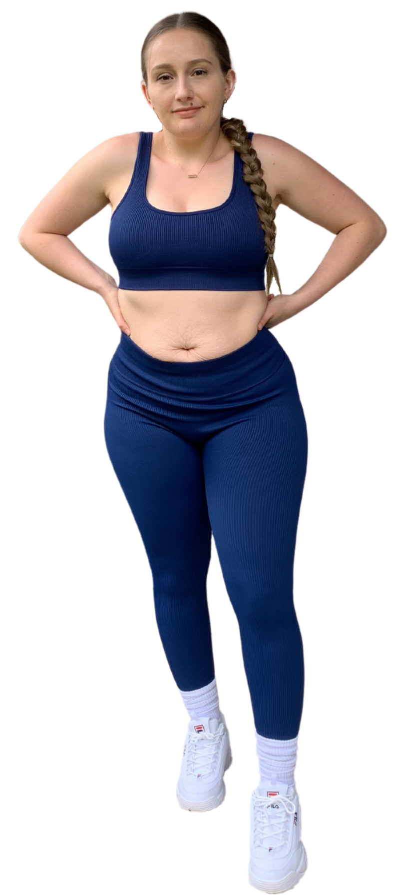 Confidence Top in Blue