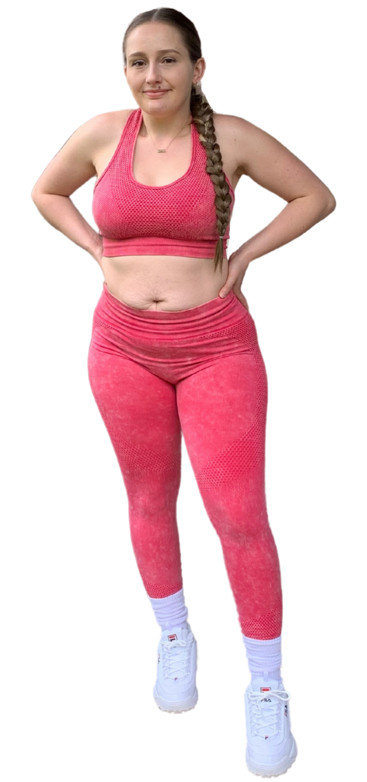 Energy (Cellulite Reducing) Leggings in Pink