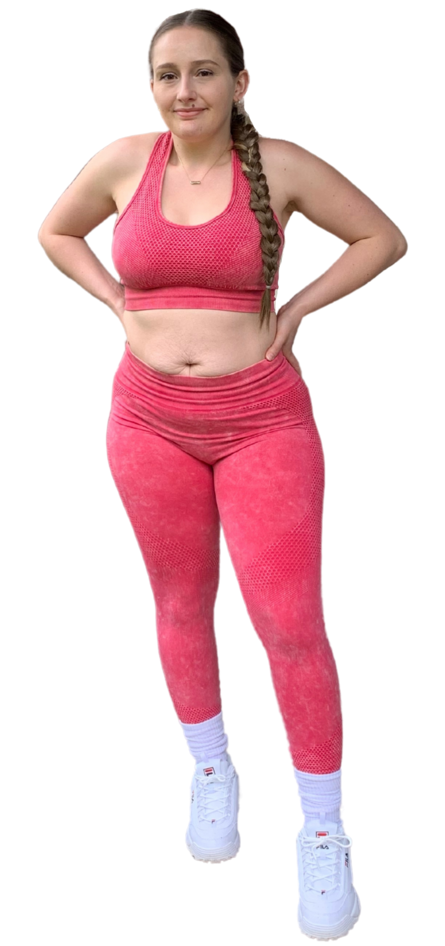 Energy (Cellulite Reducing) Leggings in Pink